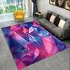 Retro Natural Crystal Ore Stone Area Rug Carpet for Living Room Bedroom Home Decor,kids Play Non-slip for Sofa Doormat Gift