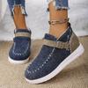 Plus Size Snow Boots for Women 2025 Autumn and Winter New Flat-heeled Low-top Cotton Shoes for Women in Cotton Boots