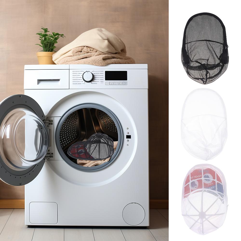Protector Holder Baseball Cap Washing Cage Polyester Baseball Hat Washer Washer Hat Bag Dishwasher Washing Hat Rack