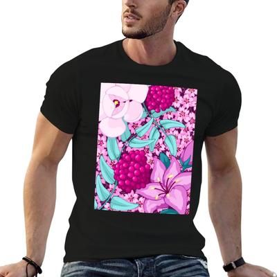 Feminine Florals Tshirt Outdoor Activity Sports Tshirt