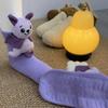 Pánské Dámské Bavlněné Vysoké Pantoflové Ponožky Teplé Termo Pletené Podlahové Ponožky s Protiskluzovými Body