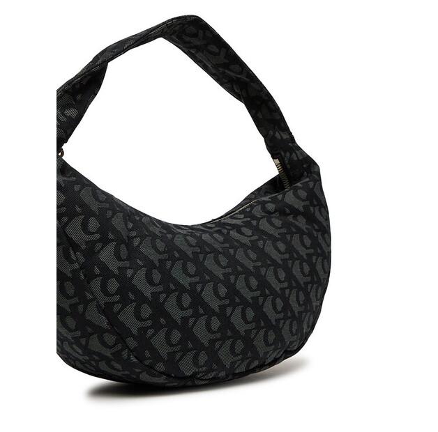 Bag Calvin Klein Calvin Klein Ckj Monogram Pinched Medium Shou LV04F3206G Black