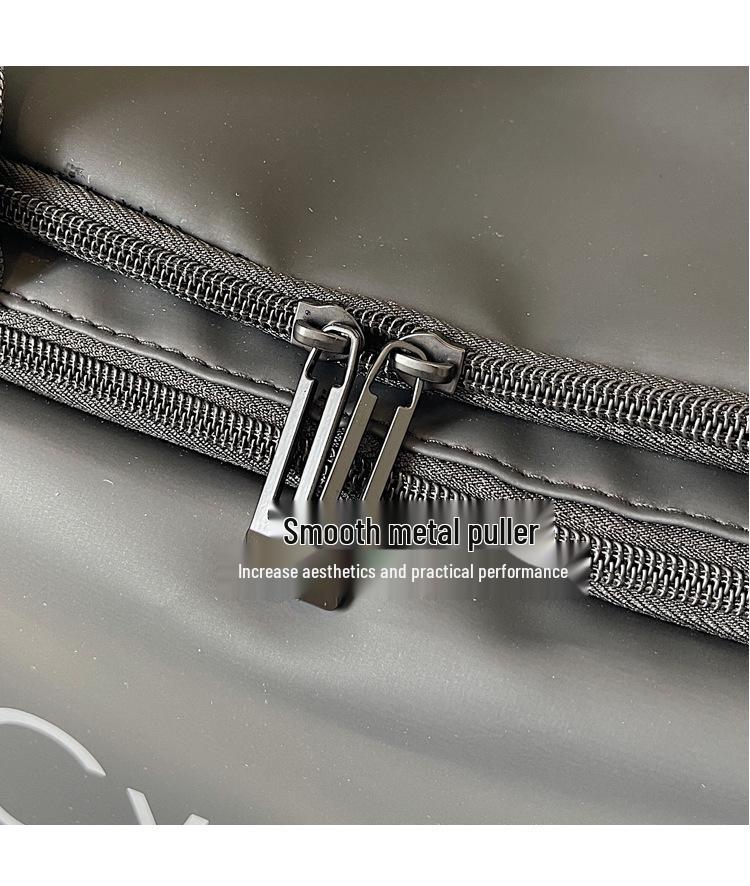 Unisex High-Capacity Waterproof Sports Bag: Fashionable Fitness Oxford Cloth Bag with Dry/Wet Separation for Travel