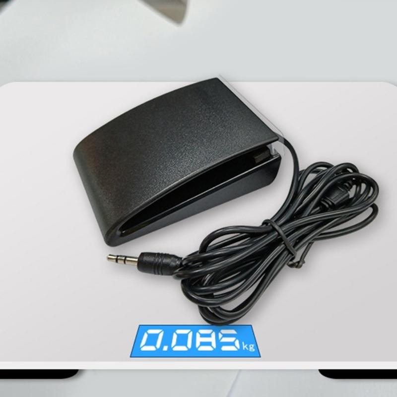 Portable Sustain Pedal for Electronic Instruments Convenient Music Control for Piano,Synthesizer,Hand Roll Piano Players