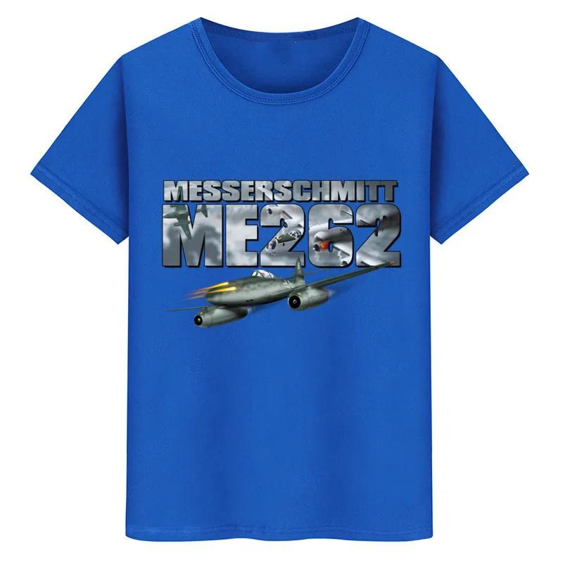 Germany Aircraft Airplane MESSERSCHMITT ME 262 T Shirt Cotton ONeck Short Sleeve Mens T Shirt New Size S3XL