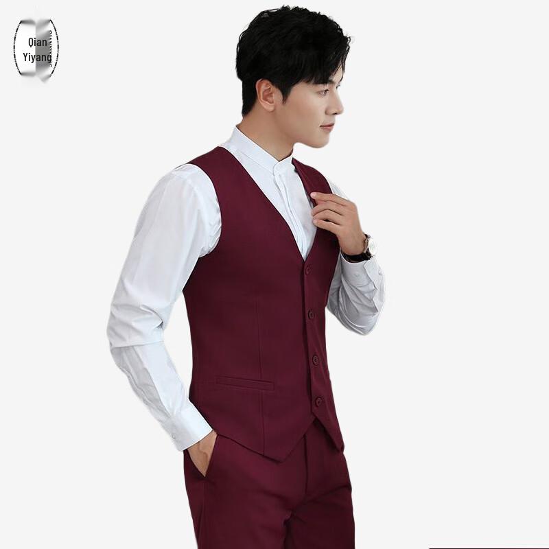 Mandarin Collar Professional Suit & Uniform Set