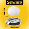 Car Interior Round Light Dome Lens&Base For Chevrolet 1970-81 Camaro Chevelle