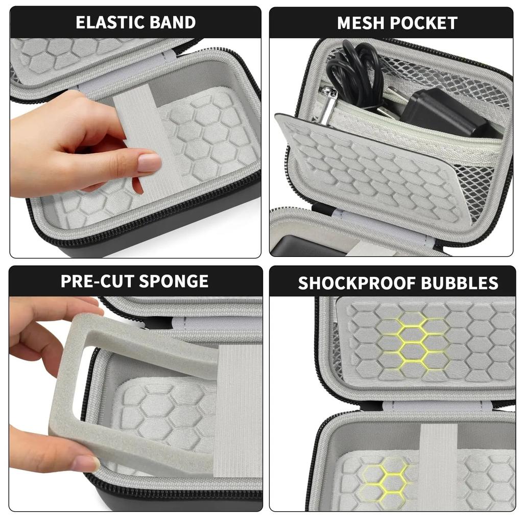 Digital Camera Protective Case, Compatible With 21mp 2.7 Inch Screen Cameras For Travel And Storage