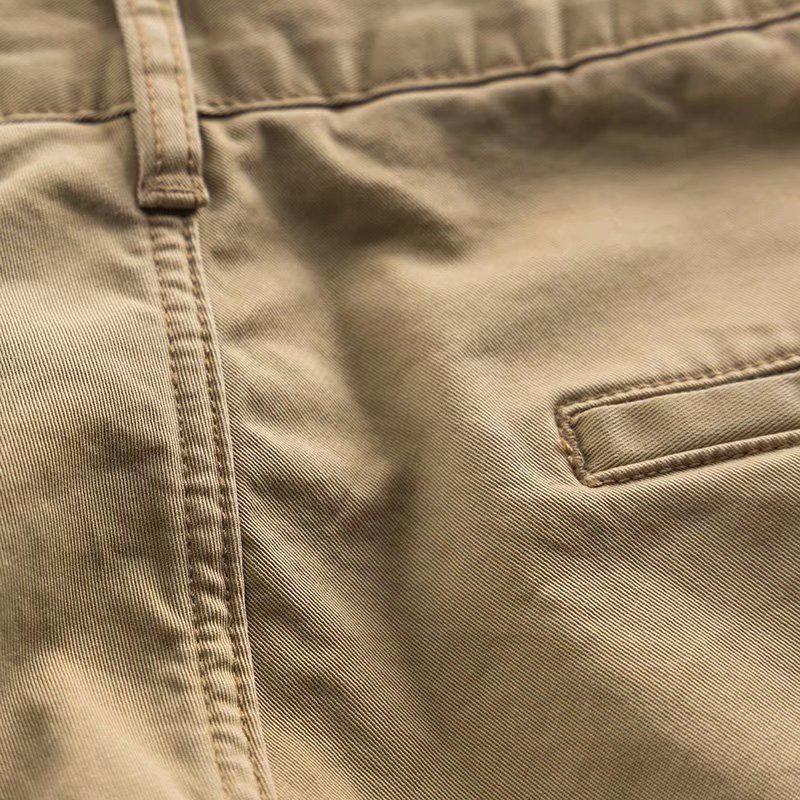 Pánské úzké mikroelastické prané ležérní kalhoty - Letní edice 2023