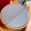 High-end portable makeup mirror, compact travel mirror, folding makeup mirror, makeup touch-up tool, convenient to carry