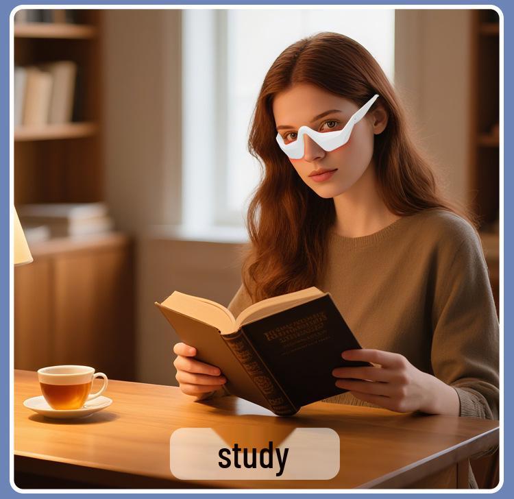 Smart Red Light Eye Massager: Rechargeable Eye Beauty & Protection Device