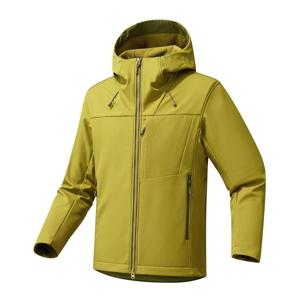Damska Wiatroodporna Wodoodporna Kurtka Softshell - Oddychająca Odzież Sportowa Outdoorowa i Codzienna