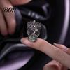 Car Accessories for Men Women Halloween Air Vent Clip, Metallic Skull Bat Freshener Fragrance Ornament Charm, Cool Auto Aroma Diffuser Gothic
