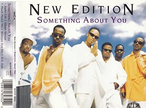 

CD NEW EDITION - Something About You MCSTD48032 MCA Records 1997 UK Soul/Funk Used