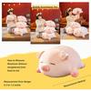 Pig Stuffed Animal Plush Pillow - 15.7'' Kawaii Soft Pig Hugging Pillow, Adorable Cuddle Plush Toy, for Kids, Girlfriend, or Adults