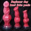 Monster Dog Knot Anal Dildo, Silicone Dog Knot Dildo for Women with Strong Suction Cup for Men and Women Adult Sex Products