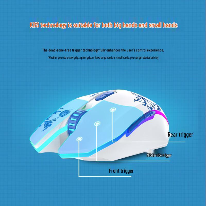 Dareu EM910 Pro Dual-Mode Wireless Gaming Mouse