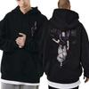 Felpe con Cappuccio Familiari Anime Giapponesi Jujutsu Kaisen Fushiguro Toji Grafica Moda Maschile Manga Streetwear Uomo Donna Felpa