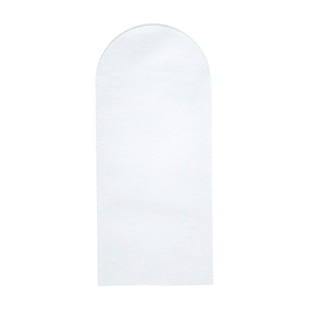 Sanwa Supply Non-Woven Microphone Cover (Long Type, White) MM-SPHMC2W