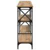 Artisan Oak Console Table 150 X 29 X 76.5 Cm Particleboard
