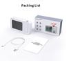 LCD 4 Inch Digital Led Desk Alarm Clock with Snooze Function and Week Mode Time Projection Alarm Clock for  Bedside