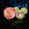 Creative Garden Yard Patio Decorative Solar Flower Lamp Waterproof Wireless LED Light Waterproof Lawn Outdoor Orname