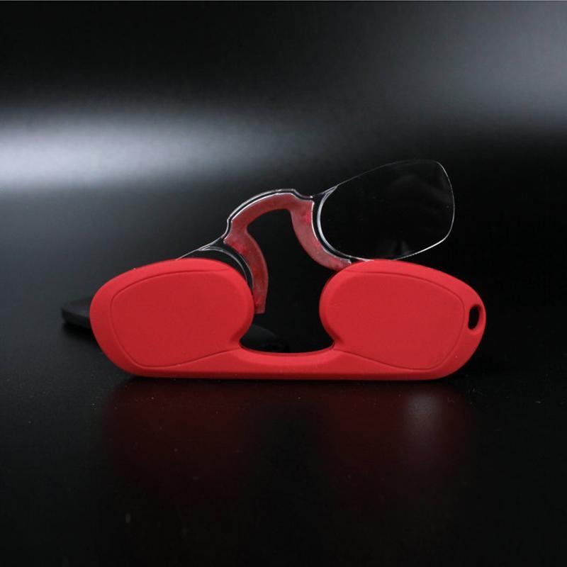 Reading Ultra Thin Glasses Nose Resting Pinching Readers Universal Case Pod