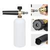 High Pressure Washer Nozzle Snow Foam Lance 1/4" Quick Connect Soap Foamer Cannon Generator Car Wash Cleaning Bottle 1L 3000Psi