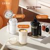 Germ Coca-Cola Shining Cup GE-CK22AW Straw Water Bottle Thermos Cup, Cream White, 500ML