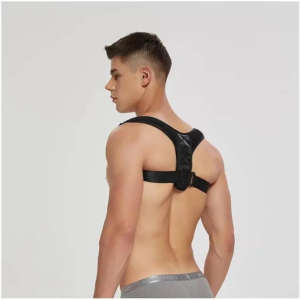 Non-Toxic Back Posture Correction Belt Hunchback& Corrector Adult Men And Women Sitting Posture& Correction Belt Shoulder Straight Back&&