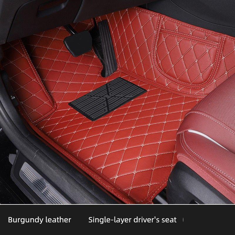 Byd S6 S7 Car Floor Mats, Full-Circle Silk Loop Mats for the Driver's Seat, and Dedicated Foot Mats for the Passenger Seat