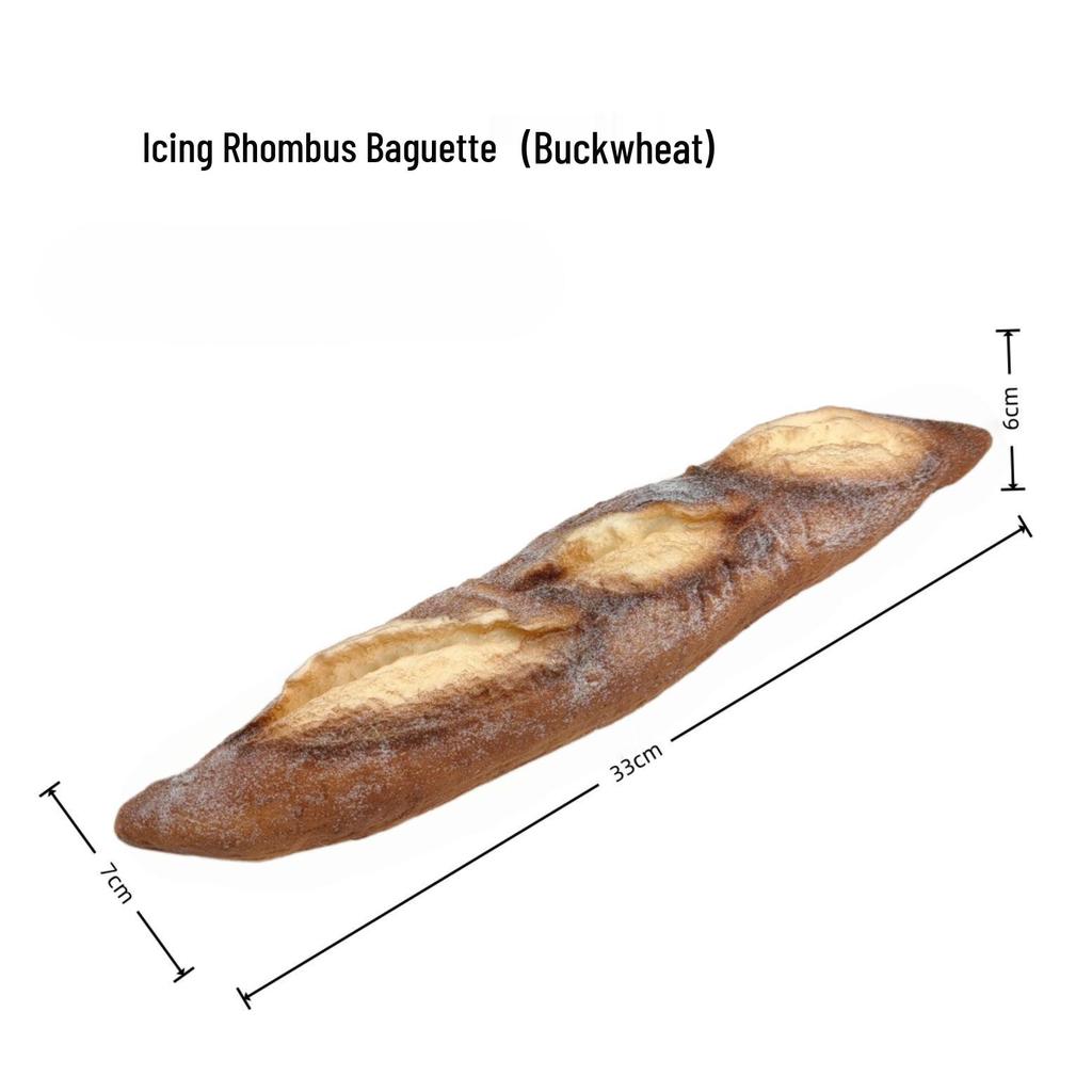Weicher Duftender Baguette-Requisit für Küche, Bäckerei oder Ladenvitrine