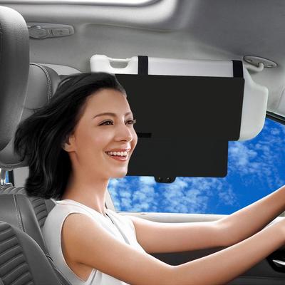 Car Sun Visor Extender Sunshade Extension Board Shield Blocker Front Side Window Shade Anti Glare UV Ray Blocker Car Accessories