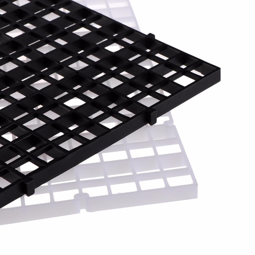 1pc 30x30cm Aquarium Fish Tank Isolation Divider Filter Patition Board Net Divider Holder Filter Accessories