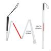 Blind Cane Walker Folding Elderly Lightweighted Aluminum Alloy Trekking Pole 4 Section 112cm
