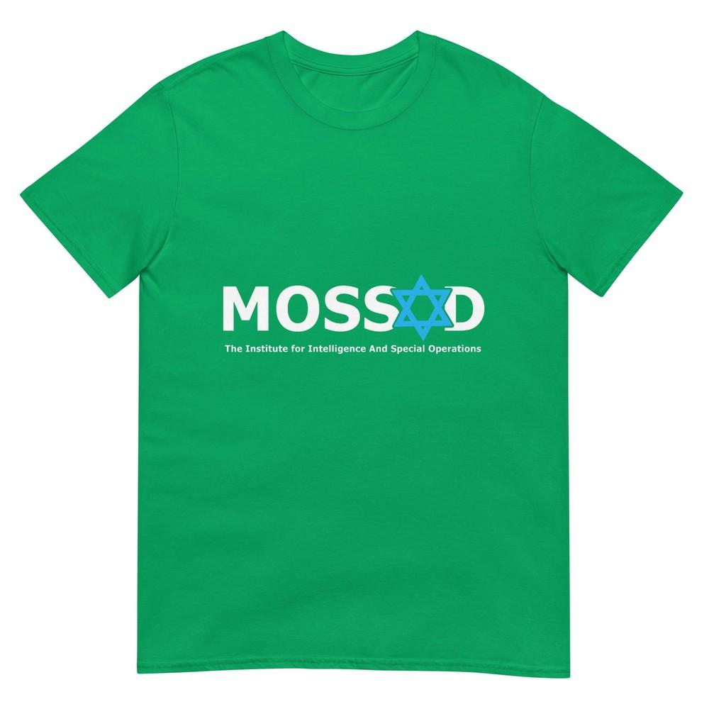 T-shirt Mossad Pour le Fun Tsahal Service Secret Israélien T-shirt Militaire