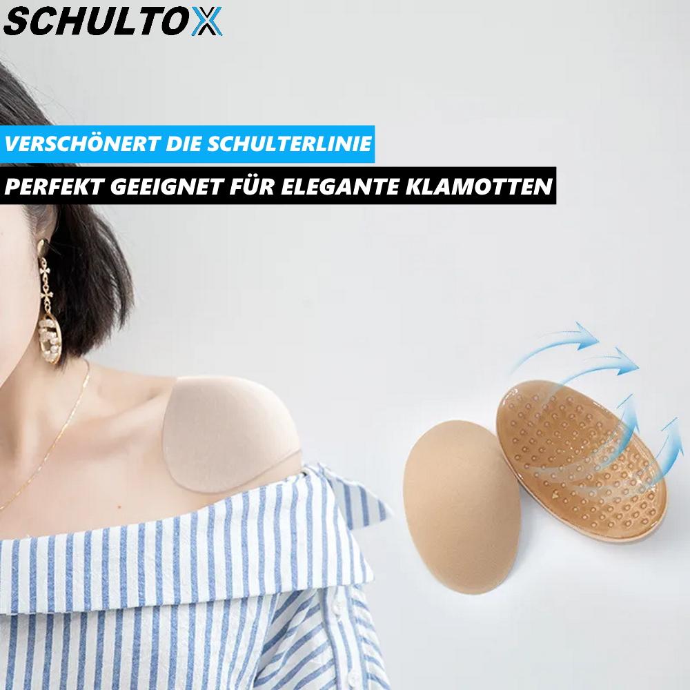 Ensemble d'épaulières SCHULTOX autocollantes en silicone antidérapantes