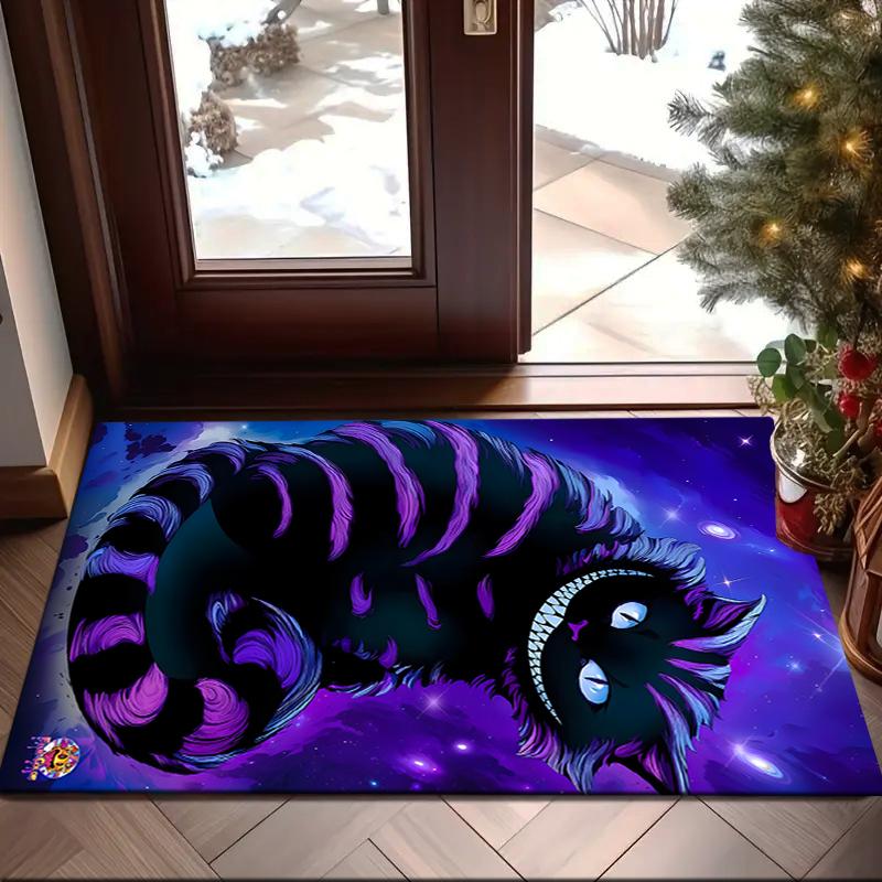 1PC WonderlCat Fantasy Rug Game Carpet, Floor Mat for Bedroom Living Room Entryway Rug, Home Decor Idea Gift for Christmas birthday