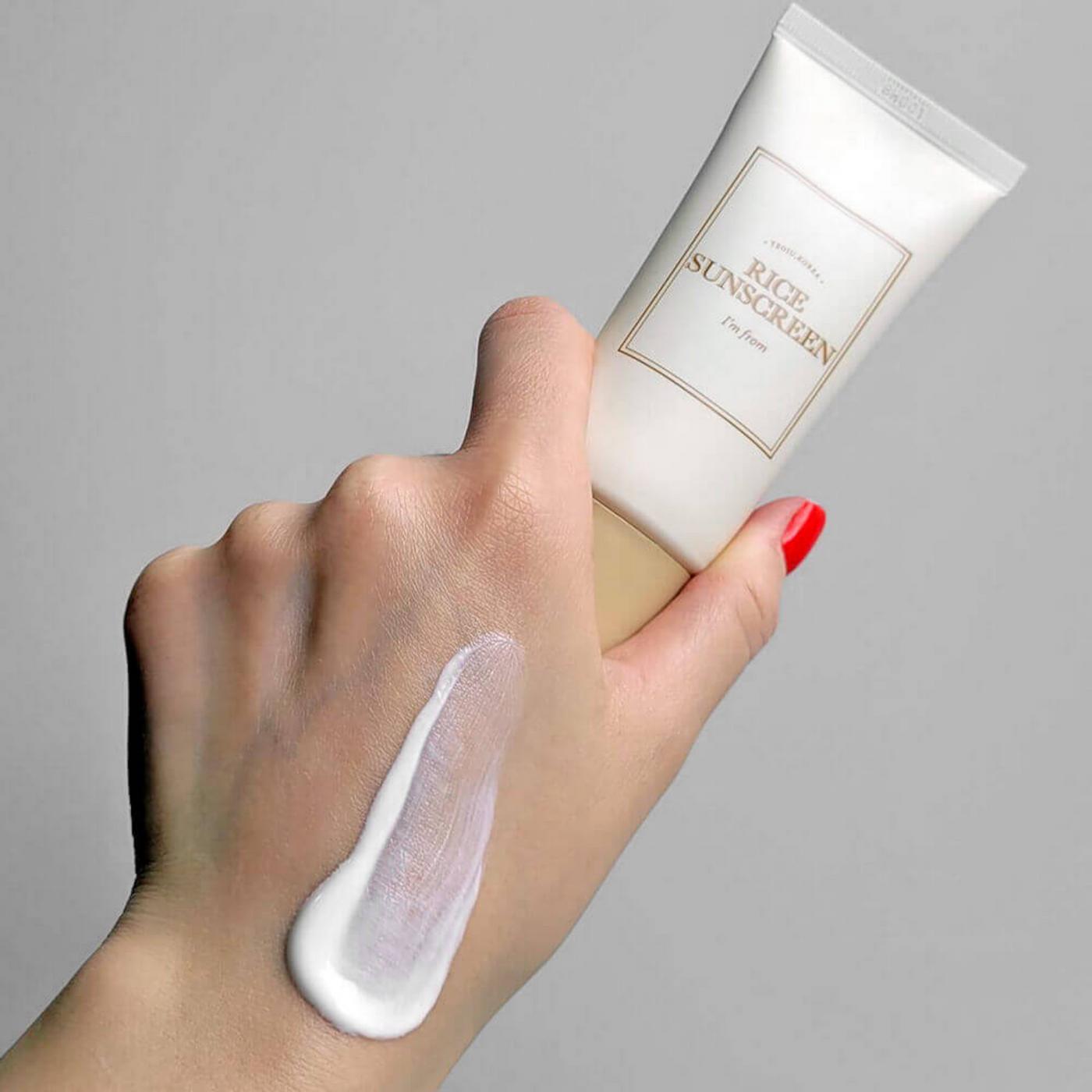 I m from Rice Sunscreen SPF50+/PA ++++ 50ml +RANDOM GIFT — фото 2