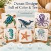 Ocean Inspired Ocean DIY Sea Glass Art Kit Home DIY Crafting Kit  Adult Beginner