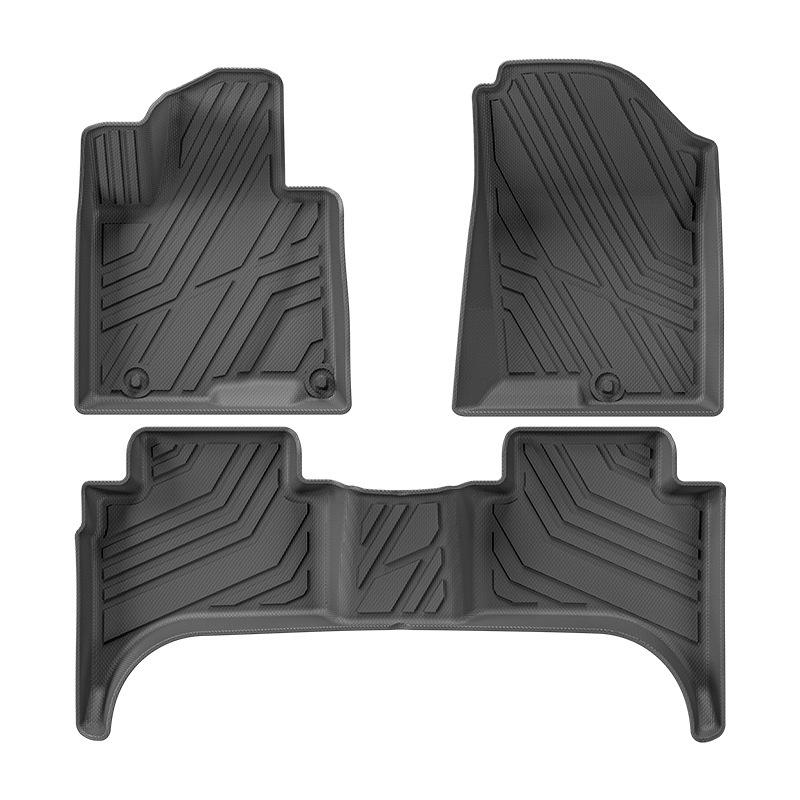 Hyundai Santa Cruz 22-24 TPE Floor & Rear Bed Mats