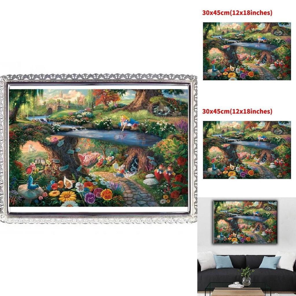 Meerjungfrauenprinzessin Leinwand Wandkunst Modernes Märchen Schlafzimmer Kinderzimmer Dekorative Malerei