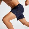 Men's Quick-Dry Breathable Outdoor Beach Shorts - Elastic Waist, Large Size, Casual Five-Point Fitness Pants