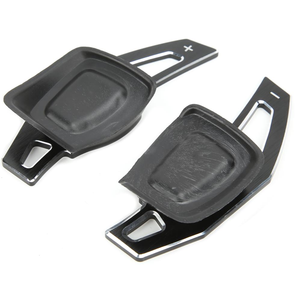 2pcs Car Ste ing Wheel   Paddles Aluminum Alloy AntiSlip Int ior Decoration Accessories(Red )