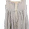 FOXEY Made In Japan Linen Cami One Piece 38 Gray Lace Embroidery Women Used