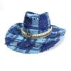 Västlig Cowboyhatt Dam Tibetansk Retro Retro Jazzhatt Herr- Och Damhatt Utomhusresor Solskydd Solskydd Klätterhatt