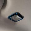 For Ford Focus     Car Stainless Steel Cover Back Rear Tail Read Reading Switch Light Lamp Frame Parts 2PCs