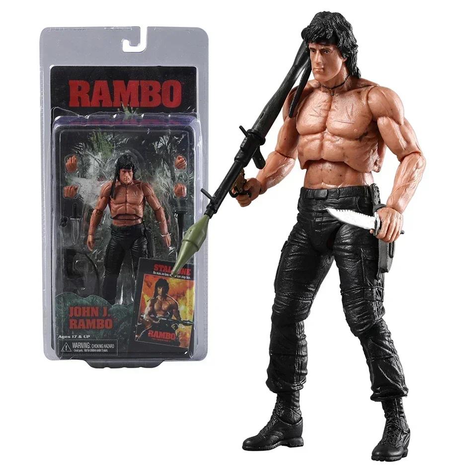 Instant Ship Rambo Force Of Freedom SDCC Limited Action Figure NECA | Handmade Toy Model Decor