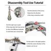 Tool Kit Watch Band Strap Link Pin Remover Repair for Watchmakers with Pack of 3 Extra Pins Replacement Remover Spring Bar Set