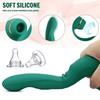 Suction Vibrating Massager 3-in-1 Clitoral Sucking G-Spot Vibrator Thrusting Wand Multi-Frequency Stimulation Waterproof Rechargeable Adult Toy